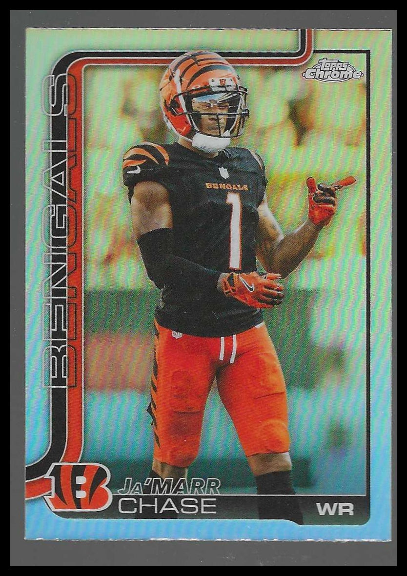 2025 Topps Chrome #58 Ja'Marr Chase Topps Refractor