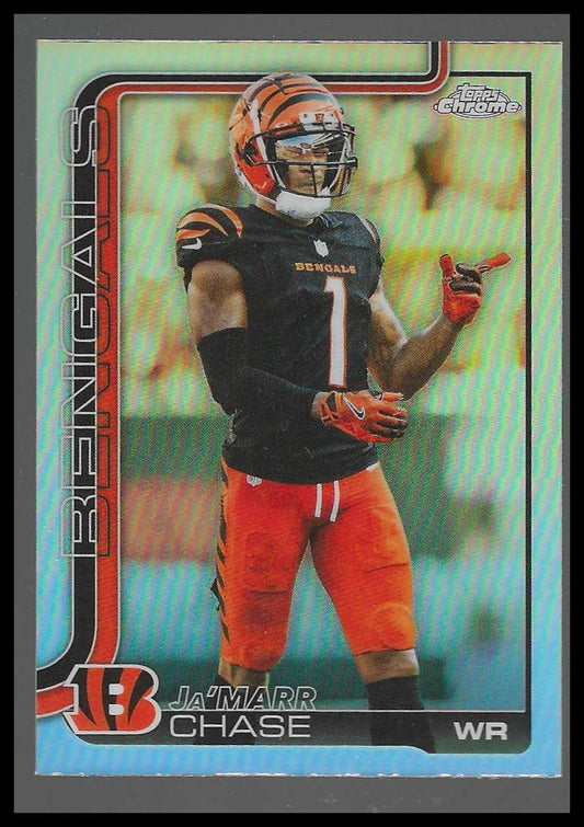 2025 Topps Chrome #58 Ja'Marr Chase Topps Refractor