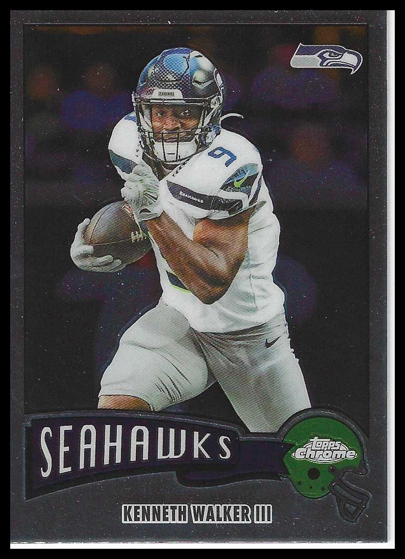 2025 Topps Chrome #1975-30 Kenneth Walker III 1975 Topps