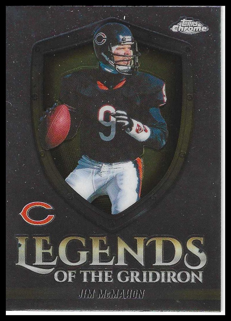 2025 Topps Chrome #LOG-5 Jim McMahon Legends of the Gridiron
