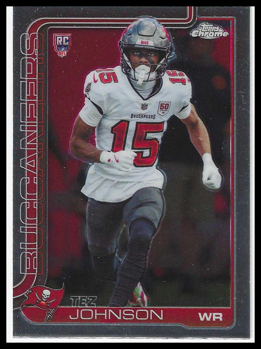 2025 Topps Chrome #342 Tez Johnson