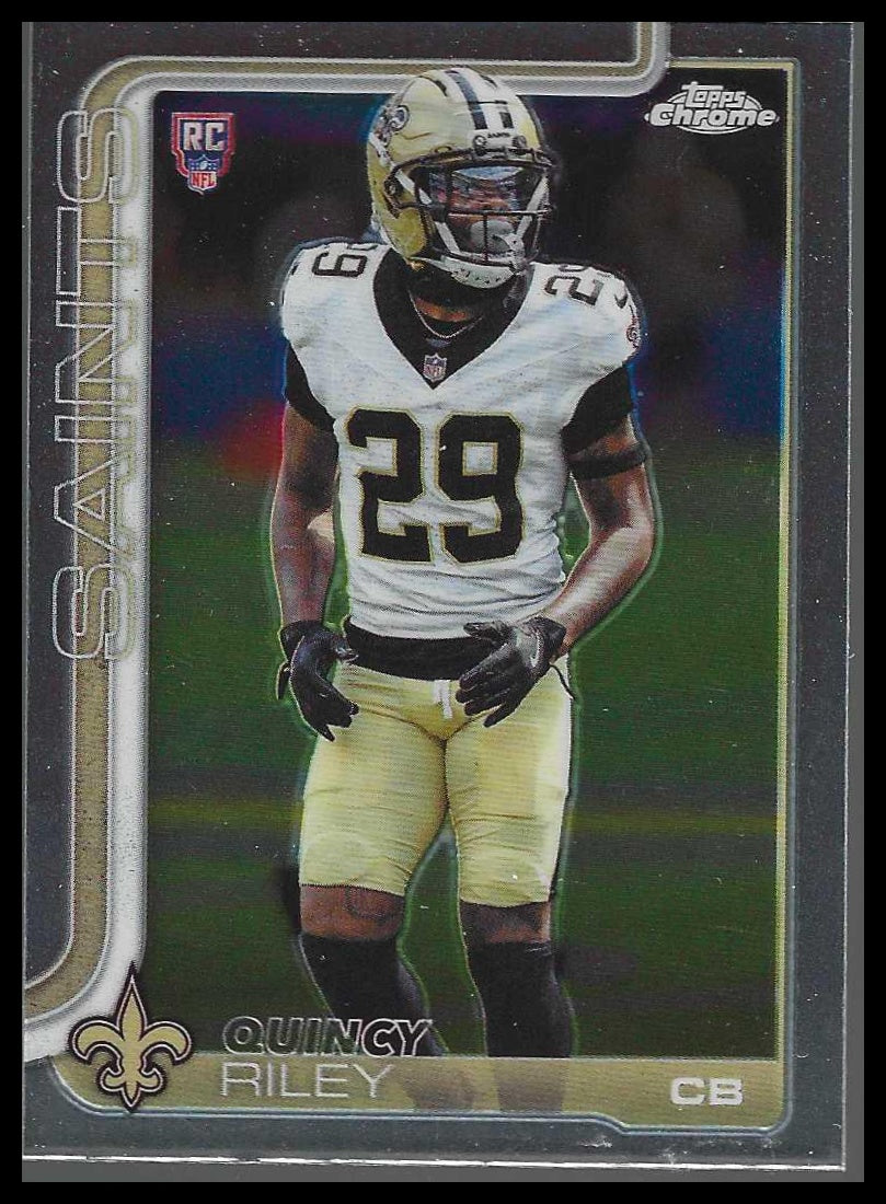 2025 Topps Chrome #369 Quincy Riley