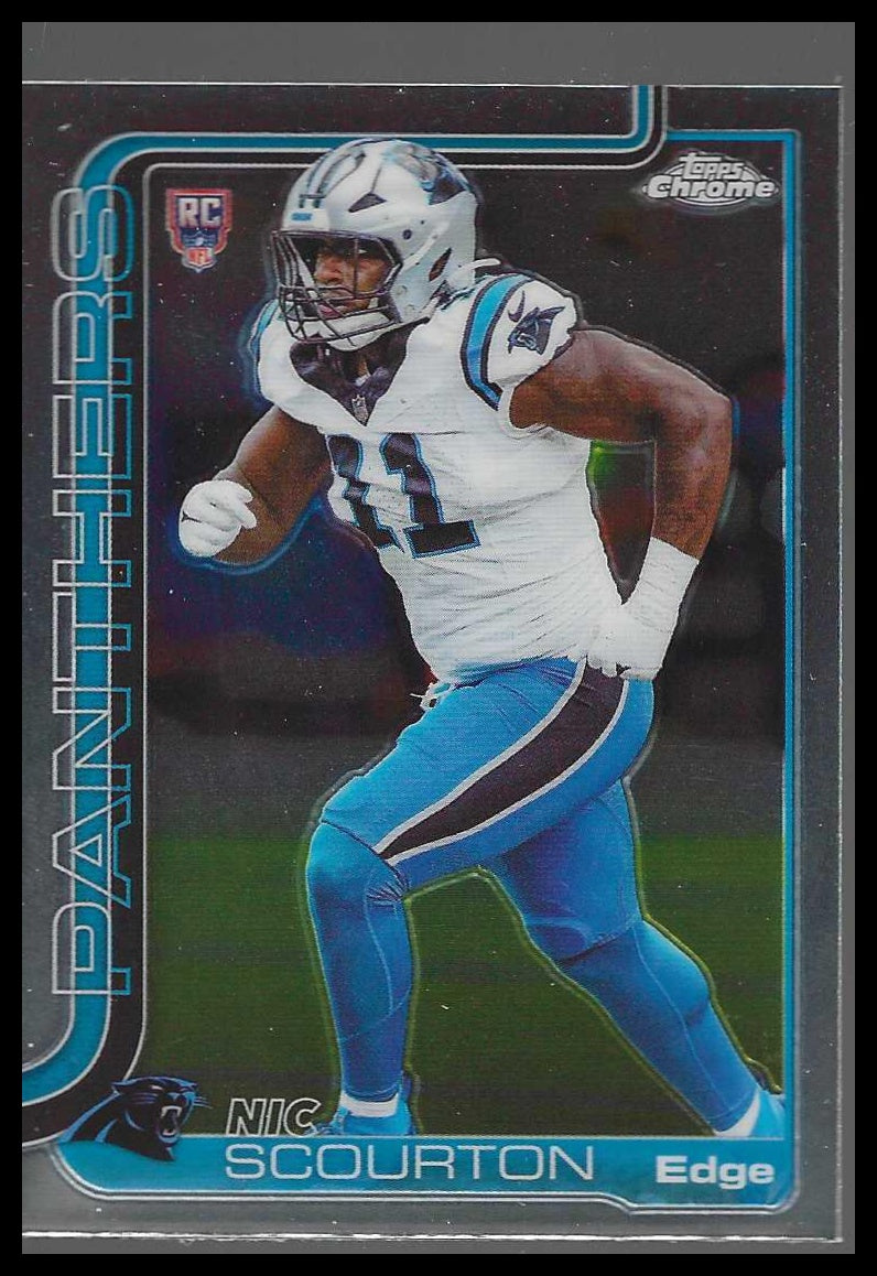 2025 Topps Chrome #353 Nic Scourton