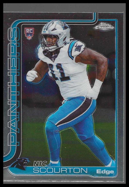2025 Topps Chrome #353 Nic Scourton
