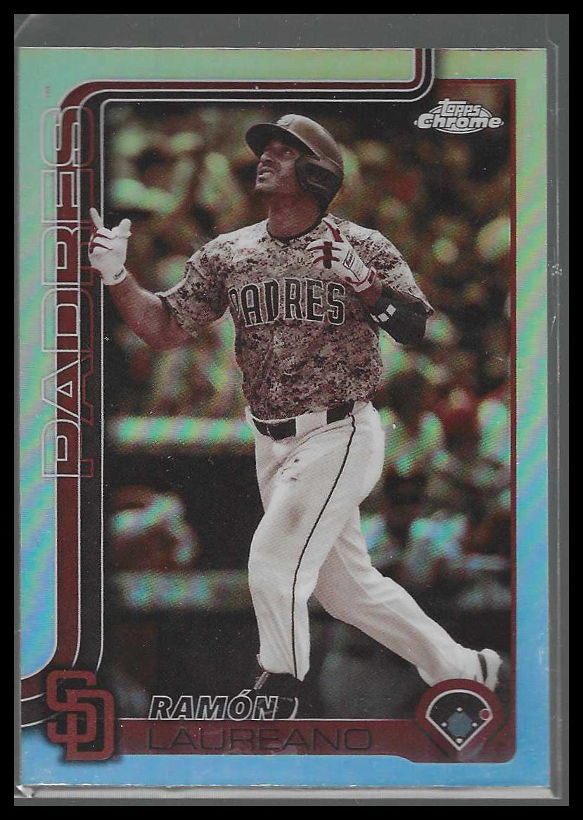 2025 Topps Chrome Update #USC144 Ramón Laureano Sepia Refractors  Padres