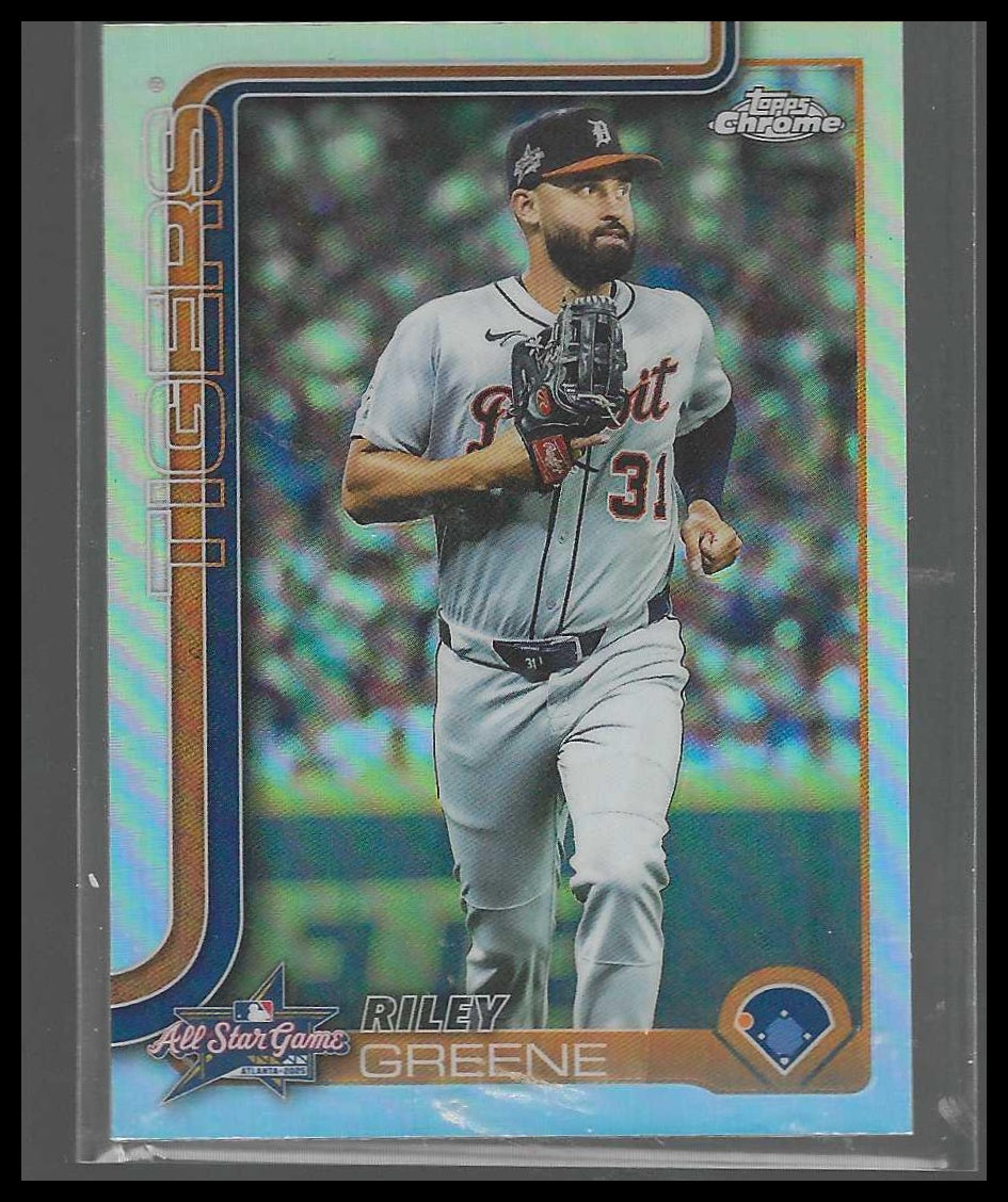 2025 Topps Chrome Update #ASGC-6 Riley Greene 2025 All-Star Game Refractor