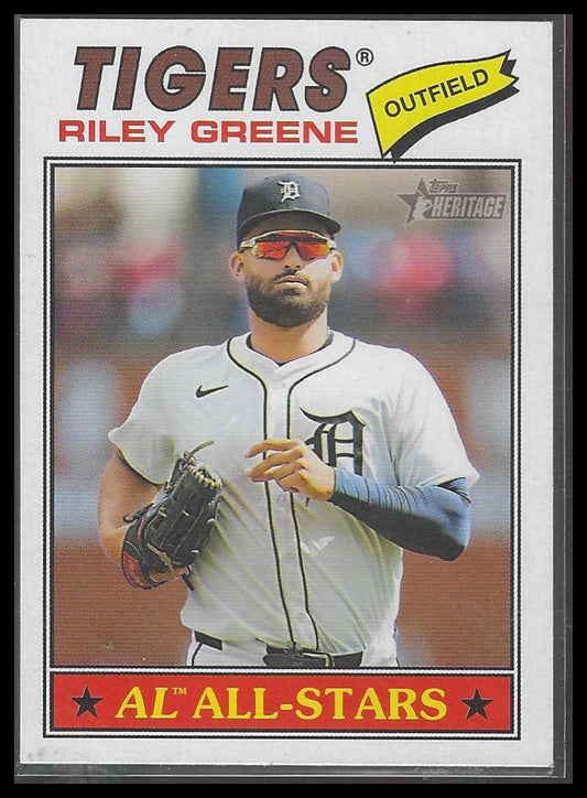 2026 Topps Heritage #152 Riley Greene Detroit Tigers