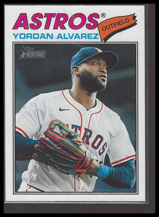 2026 Topps Heritage #25 Yordan Alvarez Houston Astros