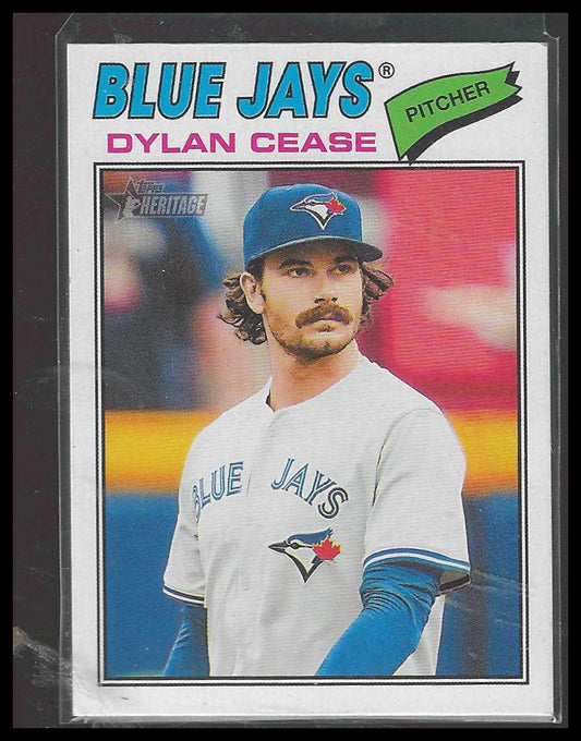 2026 Topps Heritage #260 Dylan Cease Toronto Blue Jays