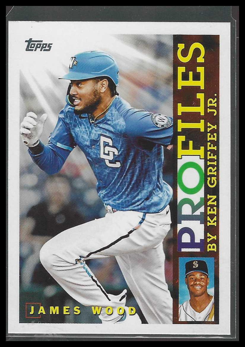 2026 Topps #TP-15 James Wood Topps Profiles Washington Nationals
