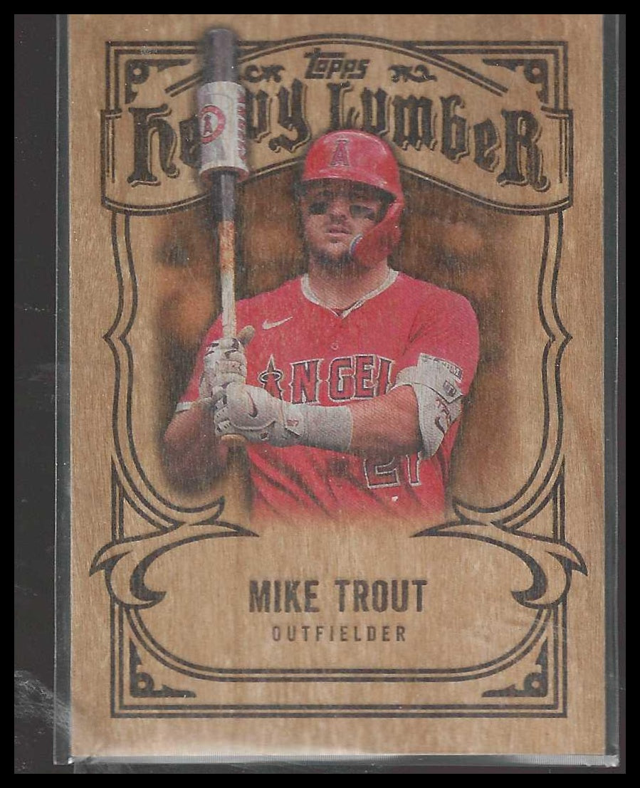2026 Topps #HL-1 Mike Trout Heavy Lumber Los Angeles Angels