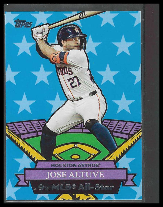 2025 Topps Archives #07AS-6 Jose Altuve 2007 Topps All-Stars Houston Astros