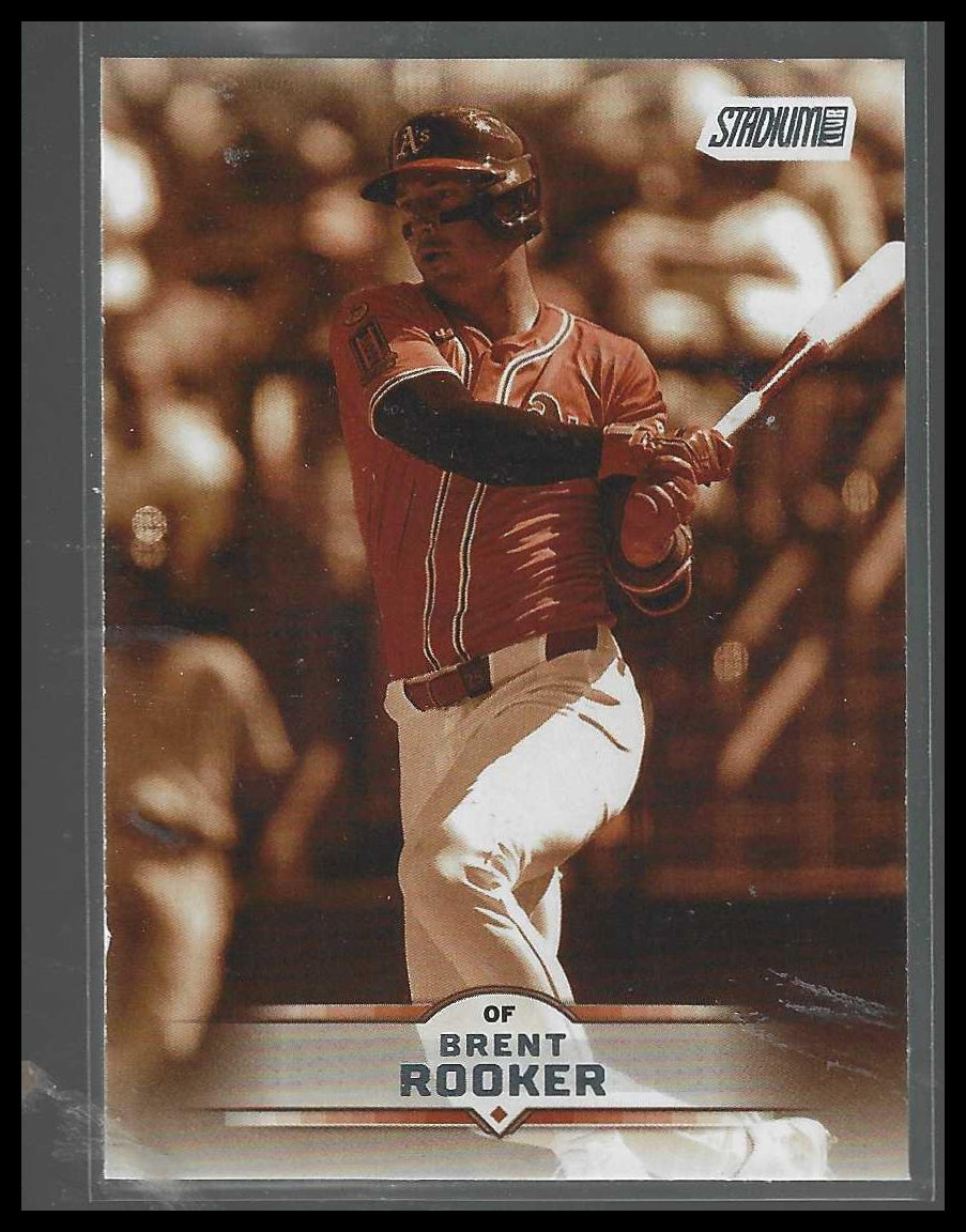 2025 Stadium Club #14 Brent Rooker Sepia Athletics