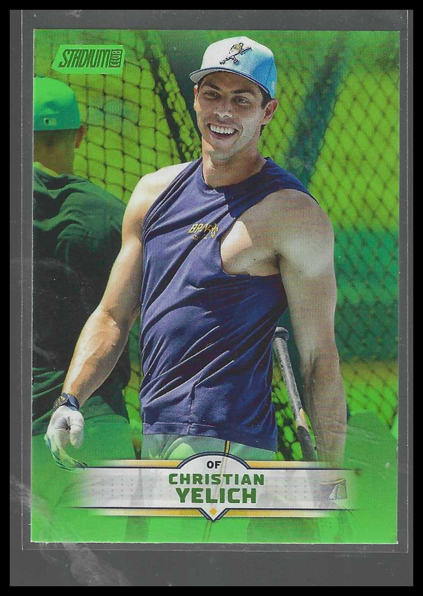 2025 Stadium Club #171 Christian Yelich Milwaukee Brewers