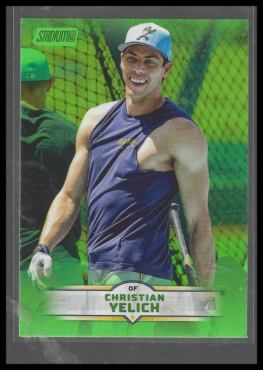 2025 Stadium Club #171 Christian Yelich Milwaukee Brewers
