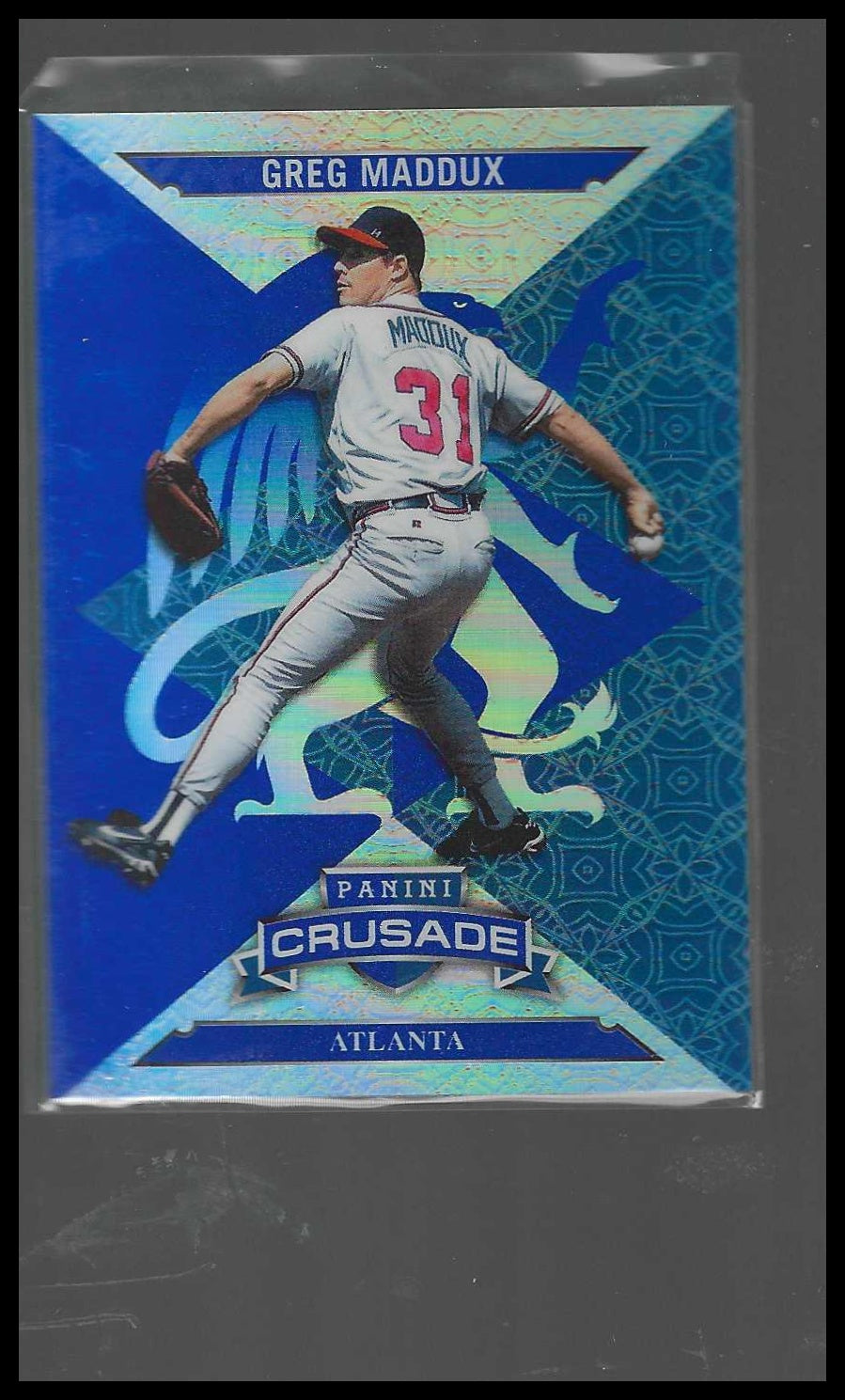 2025 Panini Crusade #19 Greg Maddux Crusade Atlanta Braves