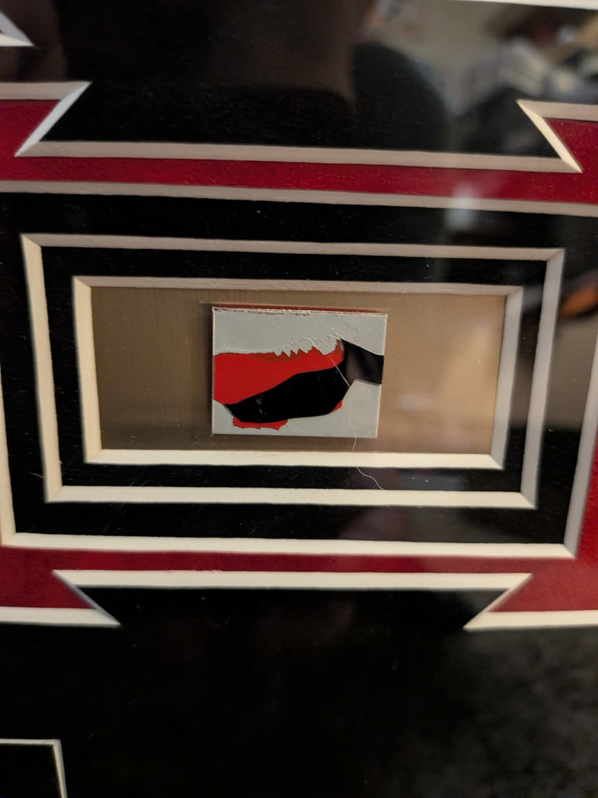 Dale Earnhardt Autographed - Piece of Race car - Authenticated #2039/2500