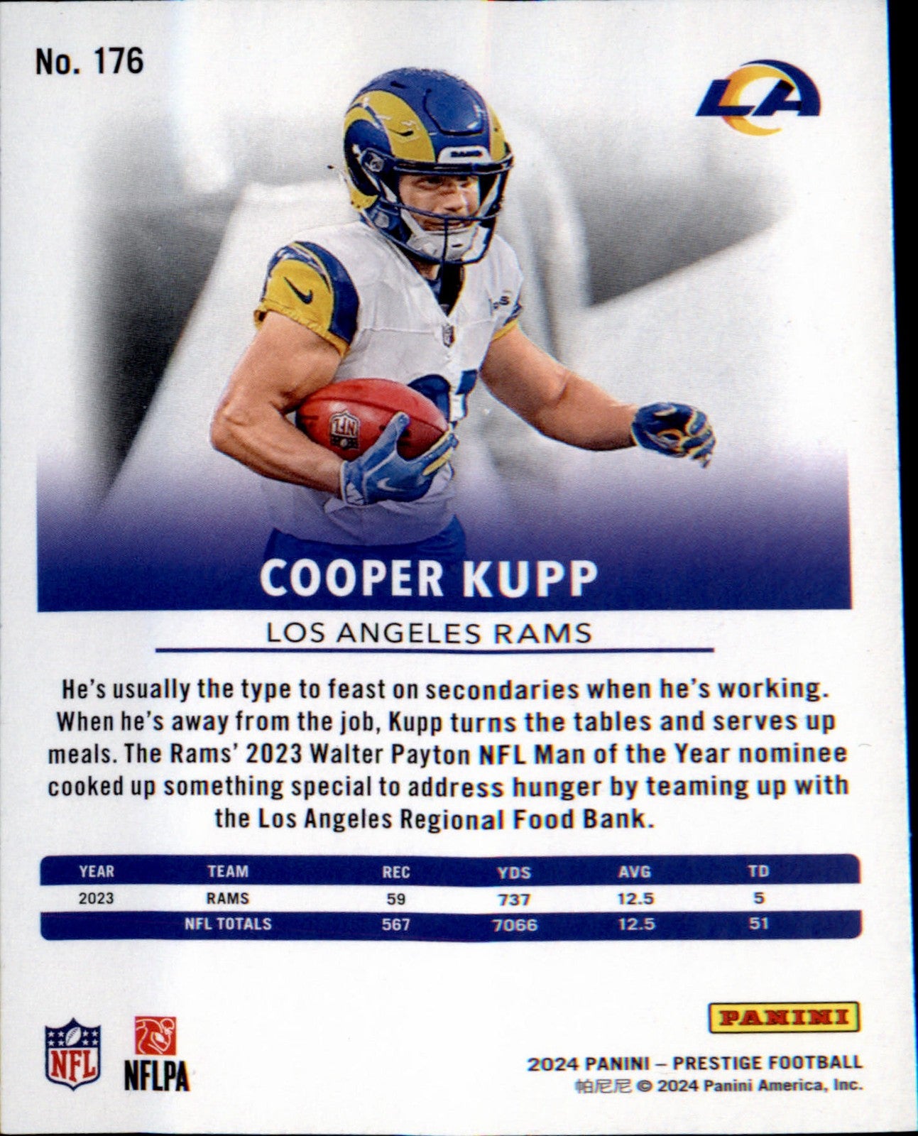 2024 Panini Prestige #176 Cooper Kupp