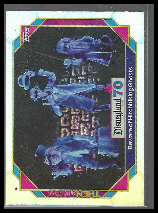 Topps 2026 Disneyland 70th Anniversary Beware of Hitchhiking Ghosts Rainbow Foil
