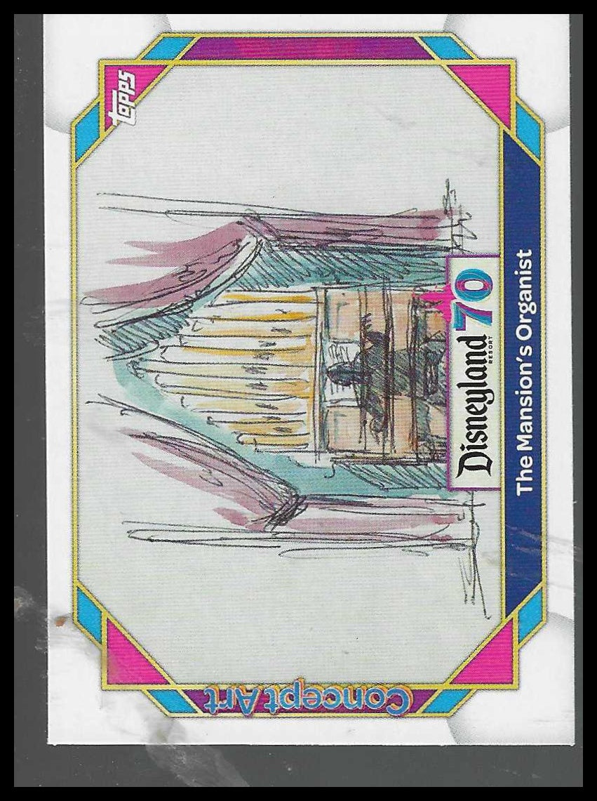 2025 Topps Disneyland 70th Anniversary #127 The Mansions Organist