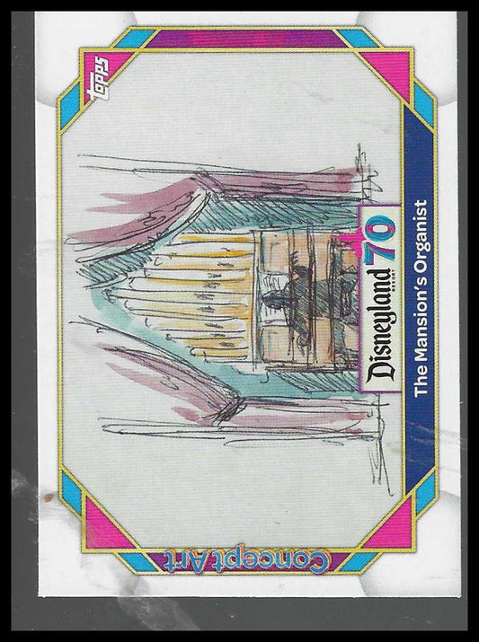 2025 Topps Disneyland 70th Anniversary #127 The Mansions Organist
