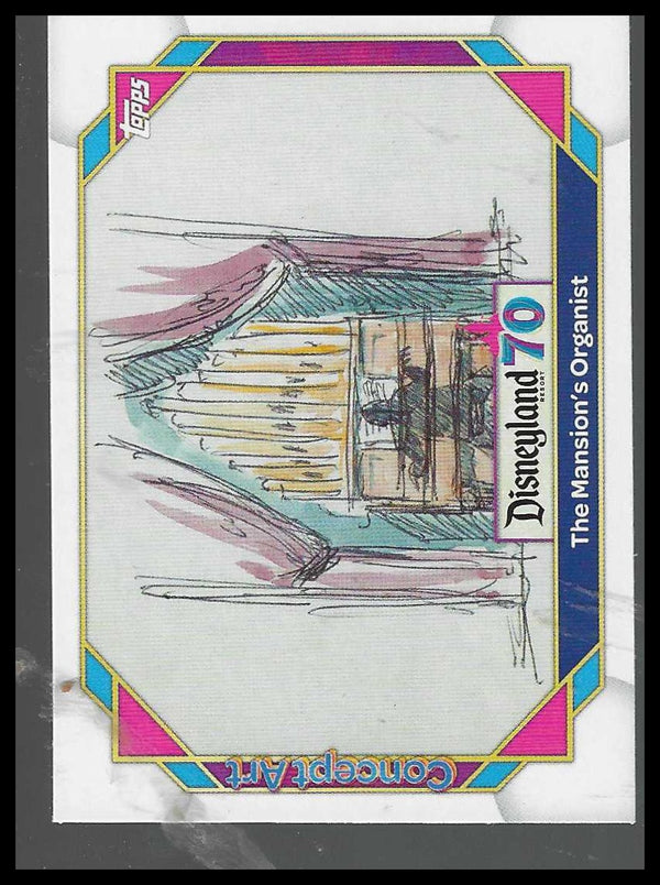 2025 Topps Disneyland 70th Anniversary #127 The Mansions Organist