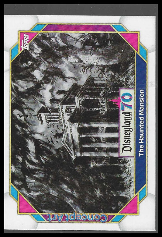 2025 Topps Disneyland 70th Anniversary #124 Thge Haunted Mansion
