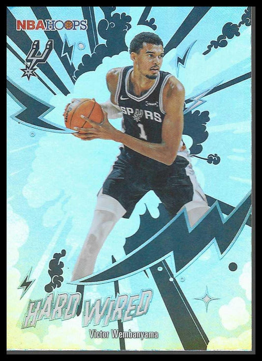 VICTOR WEMBANYAMA 2025-26 TOOPS NBA HOOPS #HW-6 HARD WIRED Rainbow