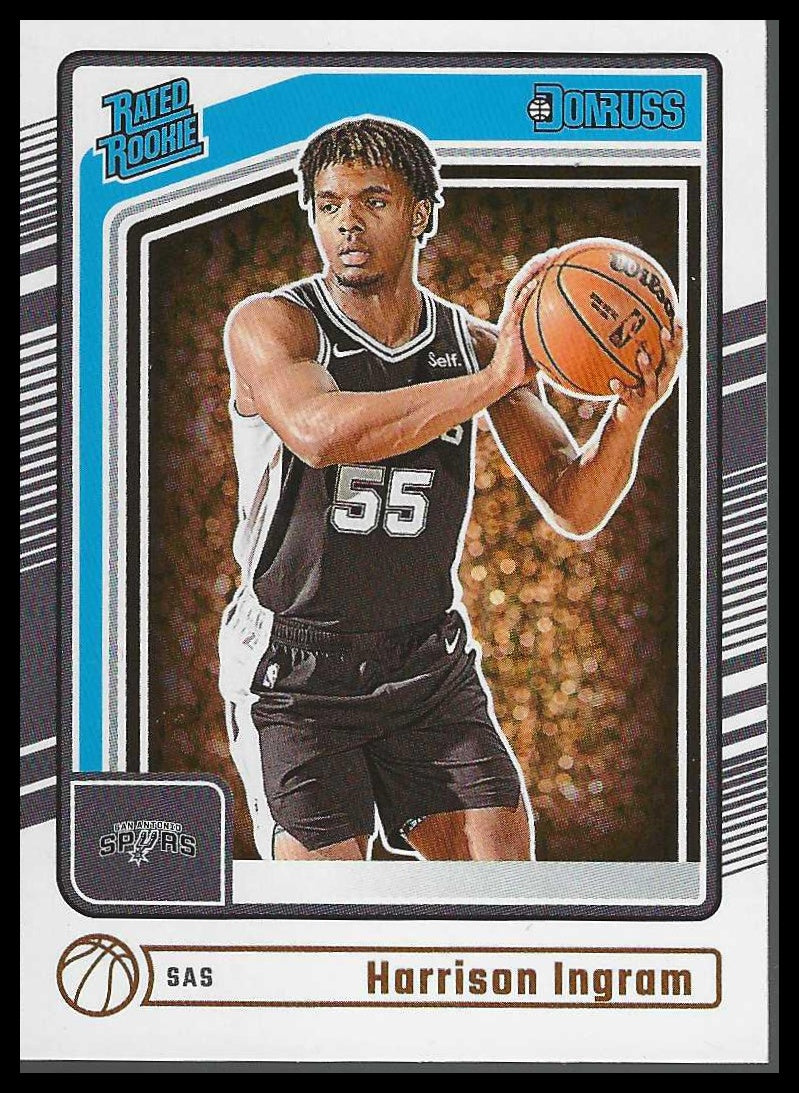 2024-25 Donruss #234 Harrison Ingram San Antonio Spurs Rookie