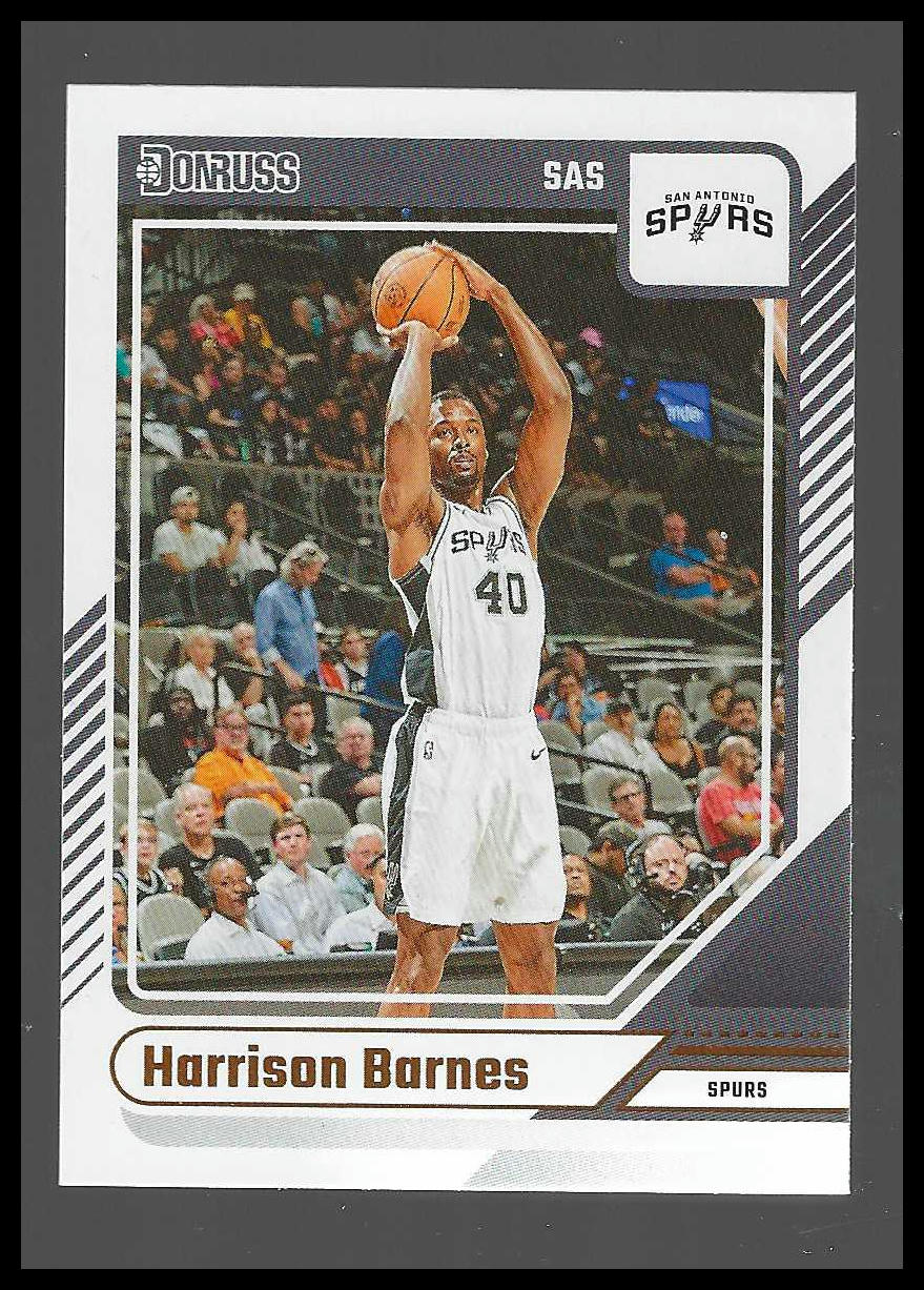 2024-25 Donruss #23 Harrison Barnes San Antonio Spurs