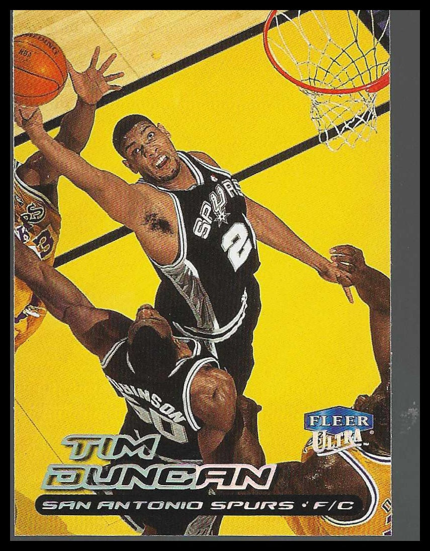 1999-00 Ultra #80 Tim Duncan San Antonio Spurs
