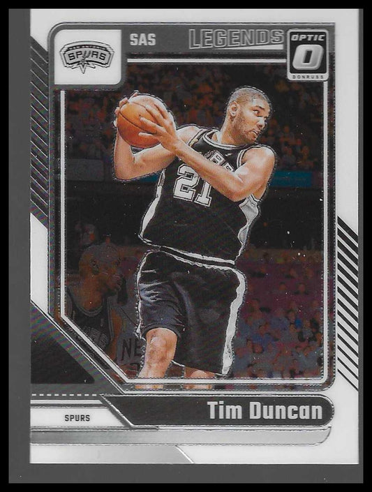 2024-25 Donruss Optic #248 Tim Duncan San Antonio Spurs