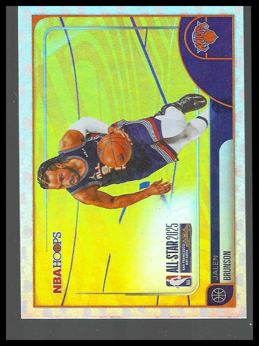 2025-26 Hoops Light Burst #278 Jalen Brunson