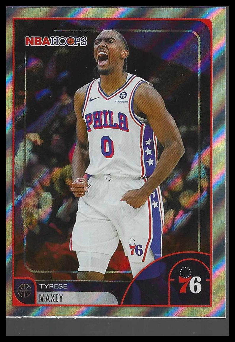 2025-26 Hoops Pixel Burst #258 Tyrese Maxey