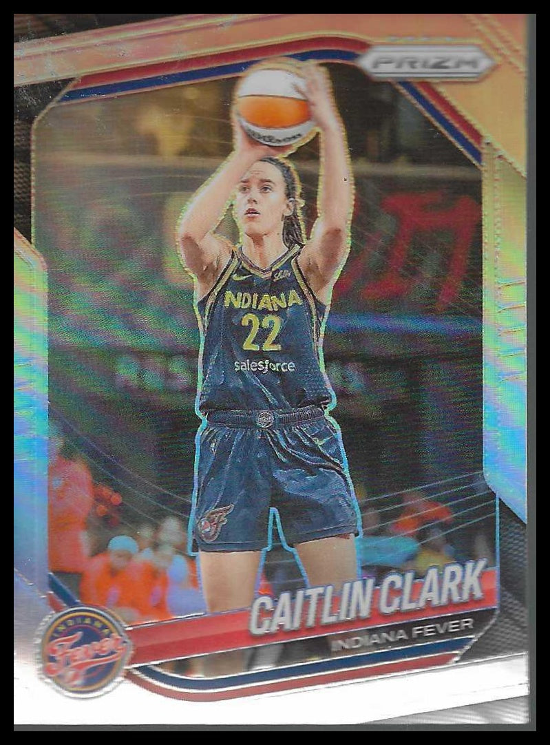 2025 Panini Prizm WNBA Silver Prizms #22 Caitlin Clark