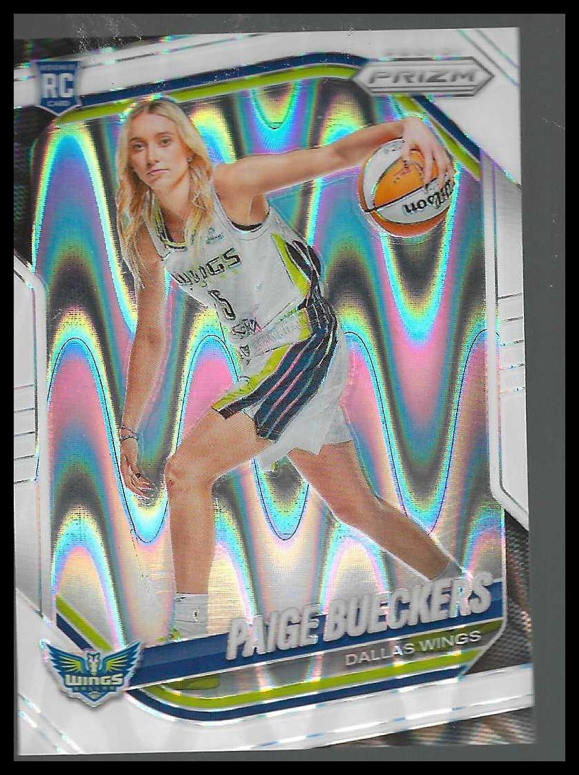 2025 Panini Prizm WNBA - Rookie Variation Paige Bueckers #147 White Seismic