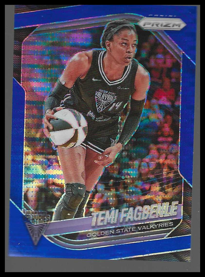 2025 Panini Prizm WNBA Temi Fagbenle Blue Pulsar Prizm /199 #68