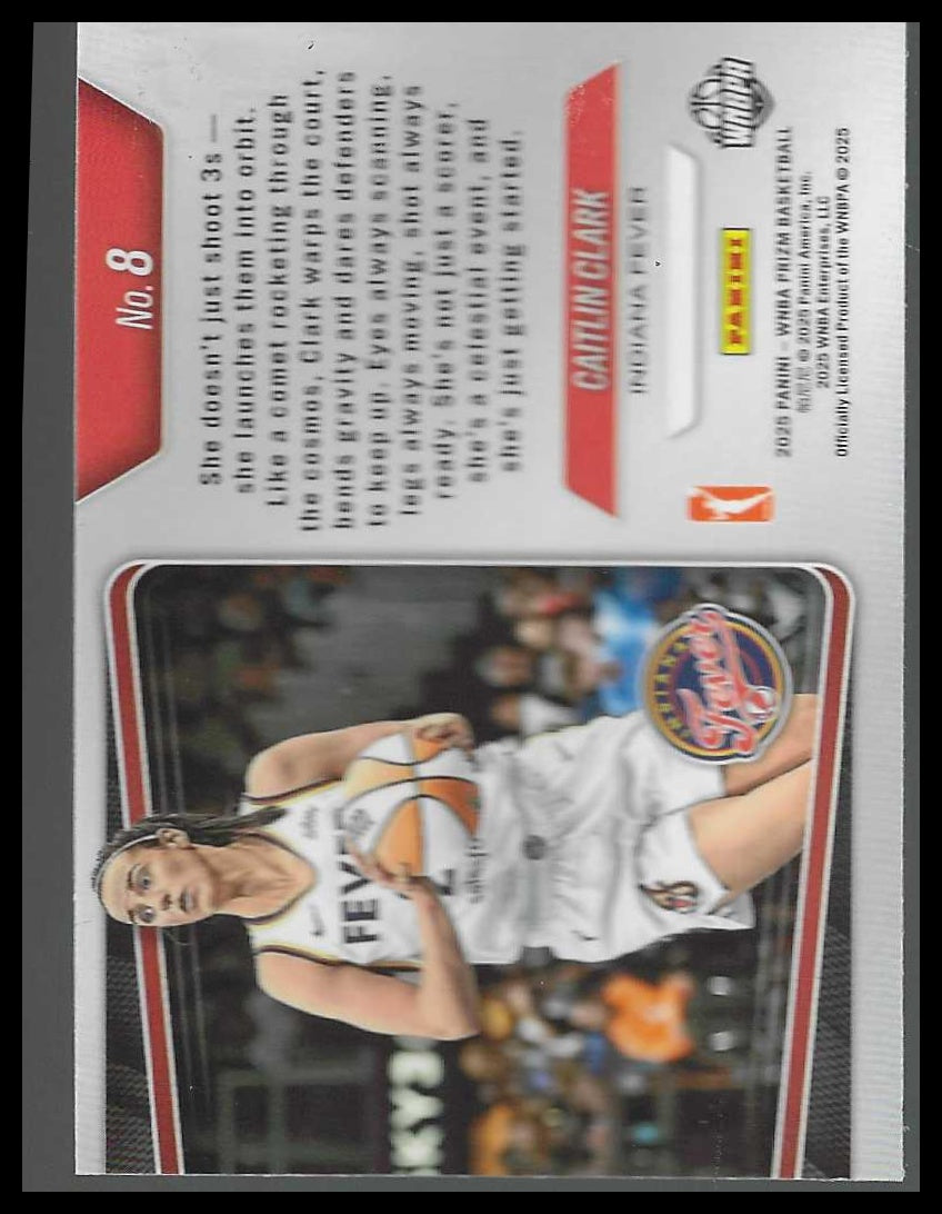 2025 Panini Prizm WNBA Top Tier #8 Caitlin Clark