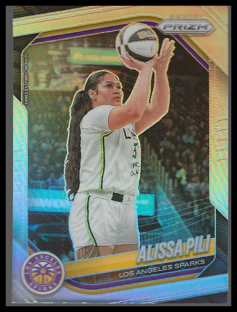 2025 Panini Prizm WNBA Silver Prizms #78 Alissa Pili