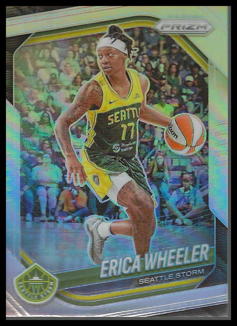 2025 Panini Prizm WNBA Silver Prizms #125 Erica Wheeler