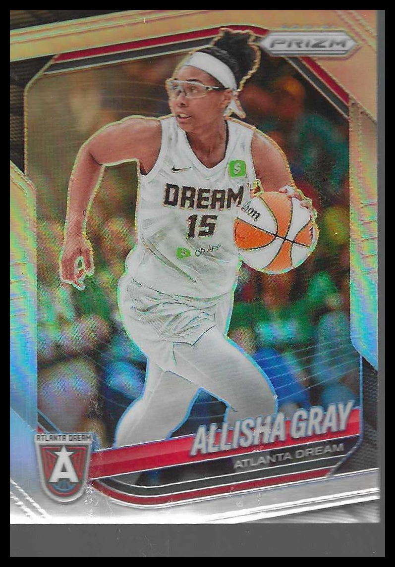 2025 Panini Prizm WNBA Silver Prizms #16 Allisha Gray