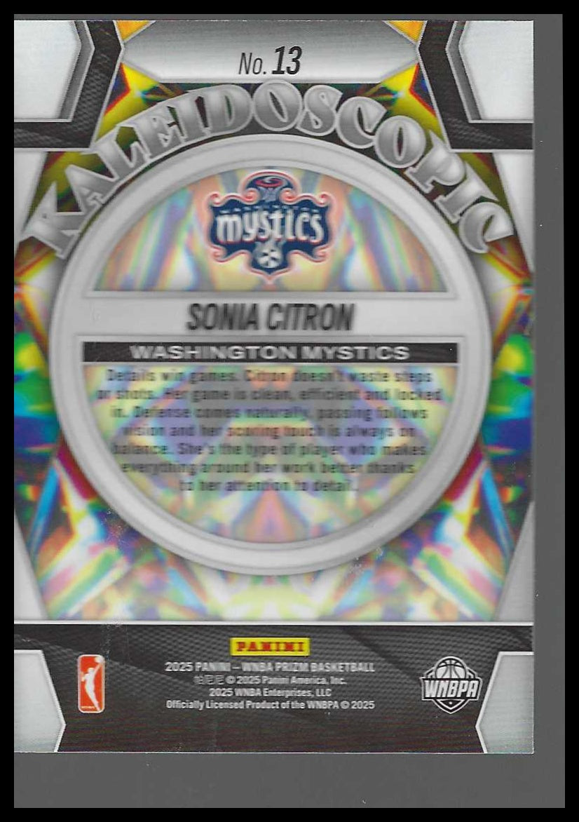 2025 Panini Prizm WNBA Kaleidoscopic #13 Sonia Citron