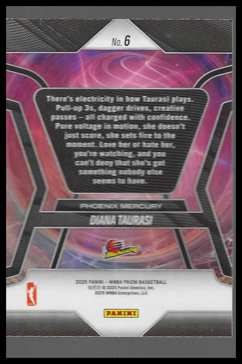 2025 Panini Prizm WNBA Pioneers #6 Diana Taurasi