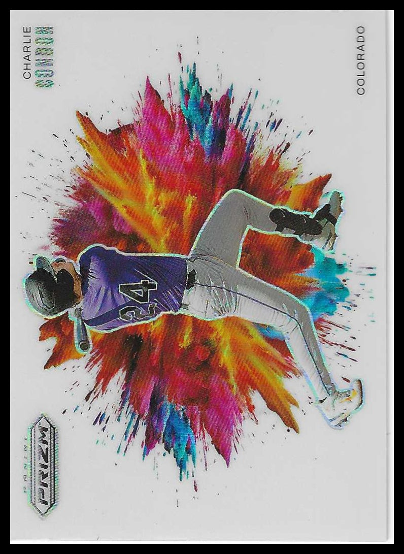 2025 Panini Prizm Color Blast #3 Charlie Condon