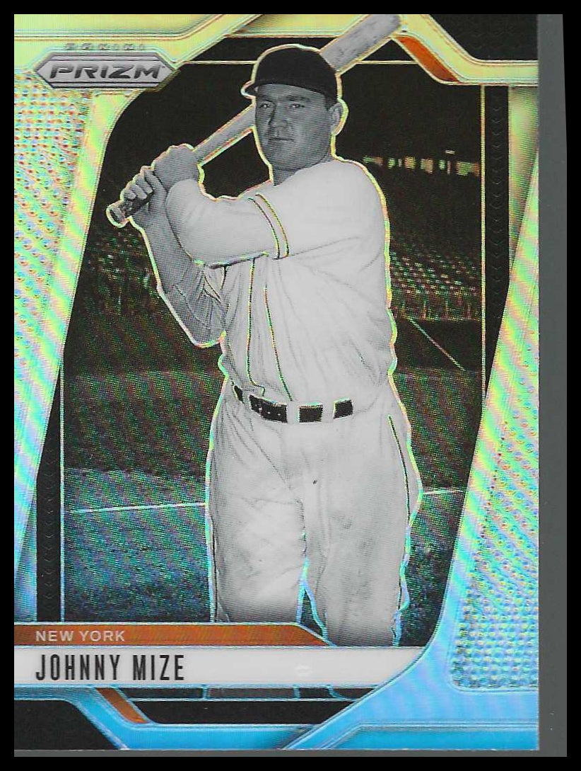 2025 Panini Prizm Silver Prizms #113 Johnny Mize