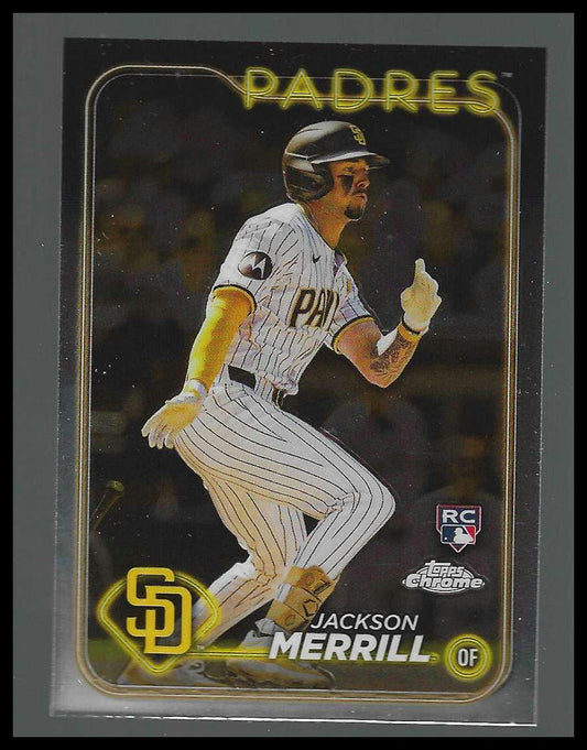 2024 Topps Chrome #207 Jackson Merrill Rookie