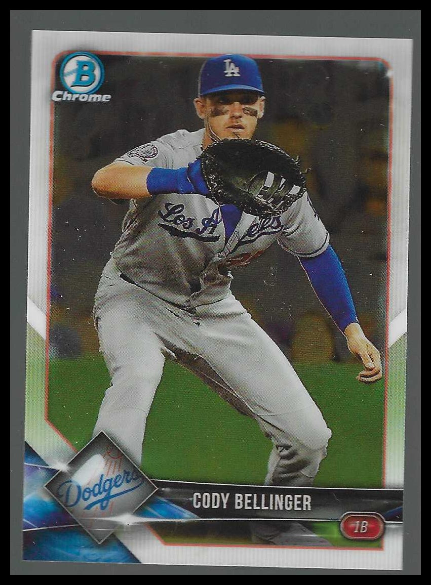 2018 Bowman Chrome #88 Cody Bellinger