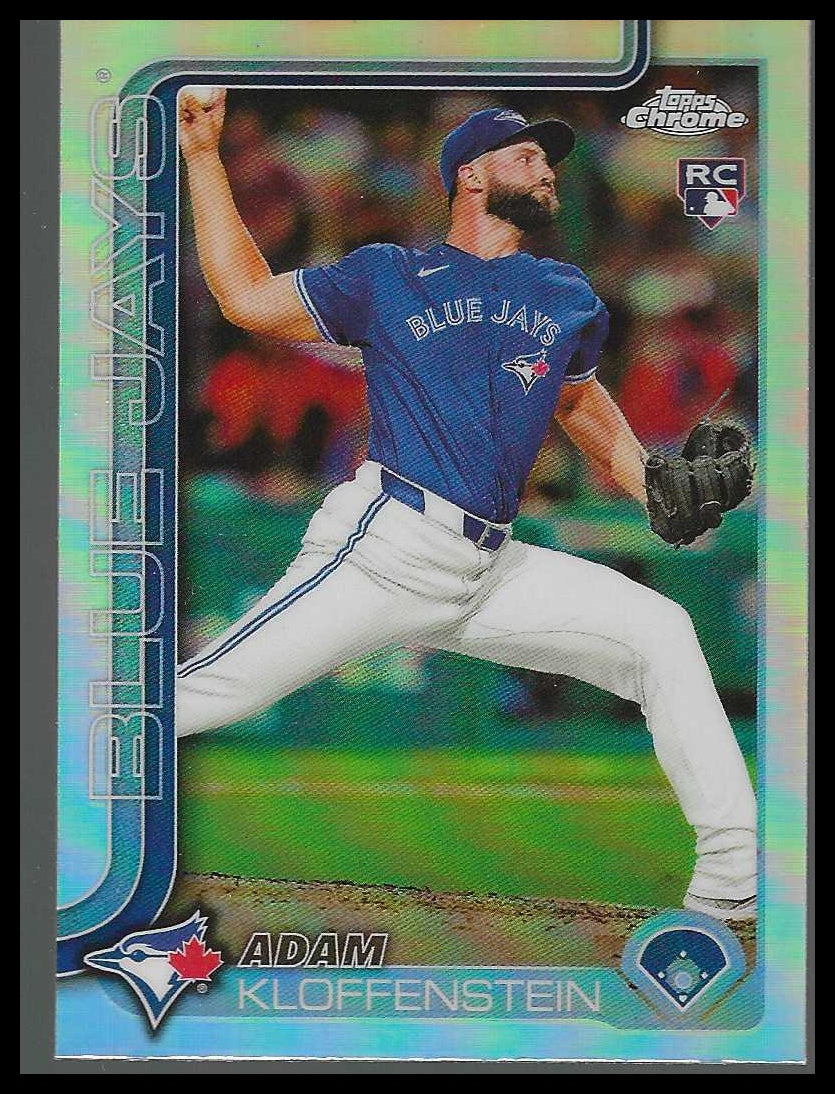 2025 Topps Chrome Refractors #47 Adam Kloffenstein Rookie