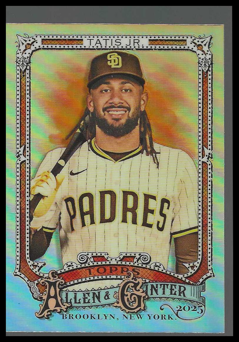 2025 Topps Allen & Ginter Chrome Refractor #139 Fernando Tatis Jr.