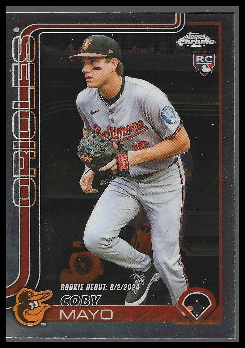 2025 Topps Chrome Update #USC94 Coby Mayo